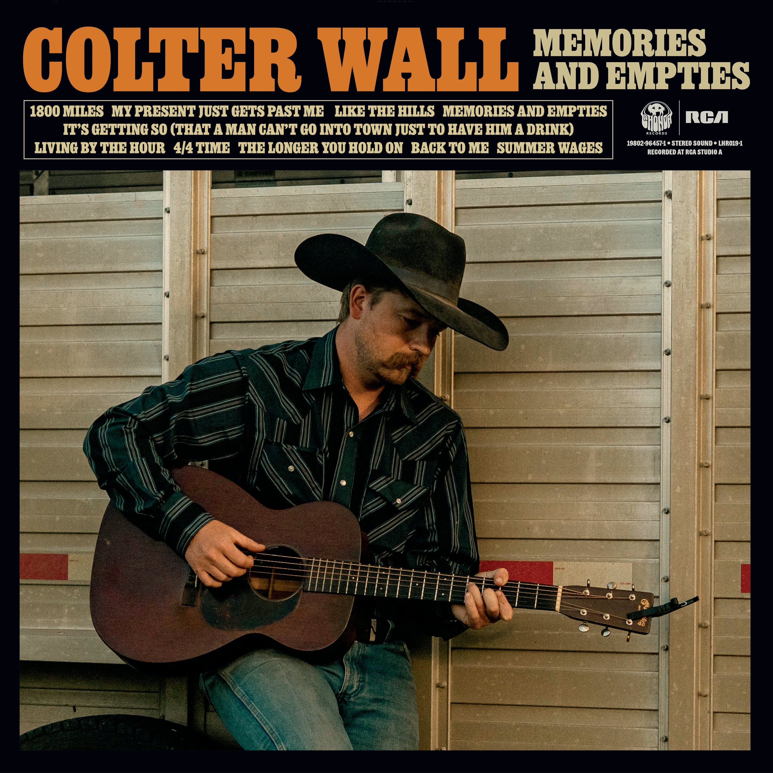 Colter Wall | Memories And Empties (Opaque Bone Vinyl W/12X12” Lyric Sheet Insert) | Vinyl