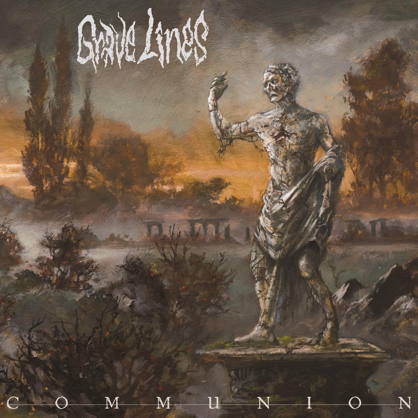 Grave Lines | Communion (BLACK/WHITE SMOKE VINYL) | Vinyl