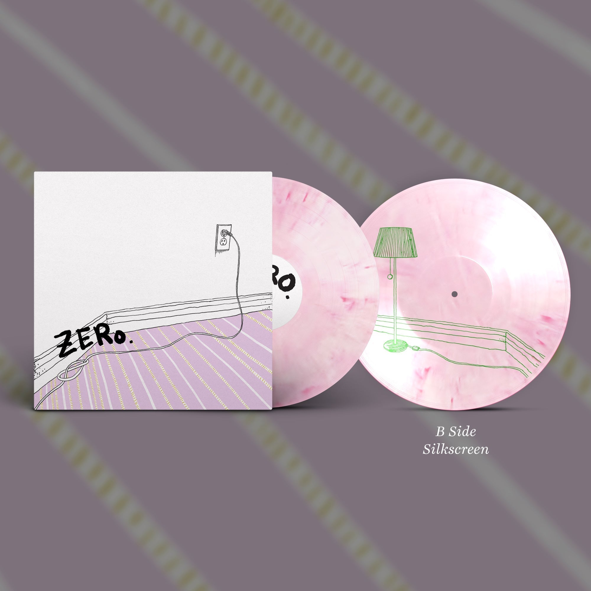 Computer | Zero [Pink/Cream Blend Vinyl With Green Silkscreen B-Side Design] | Vinyl
