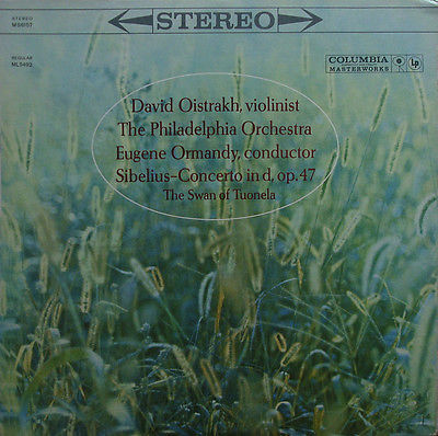 David Oistrakh ‧ The Philadelphia Orchestra / Sibe - Concerto In D, Op. 47 ‧ The Swan Of Tuonela | Vinyl