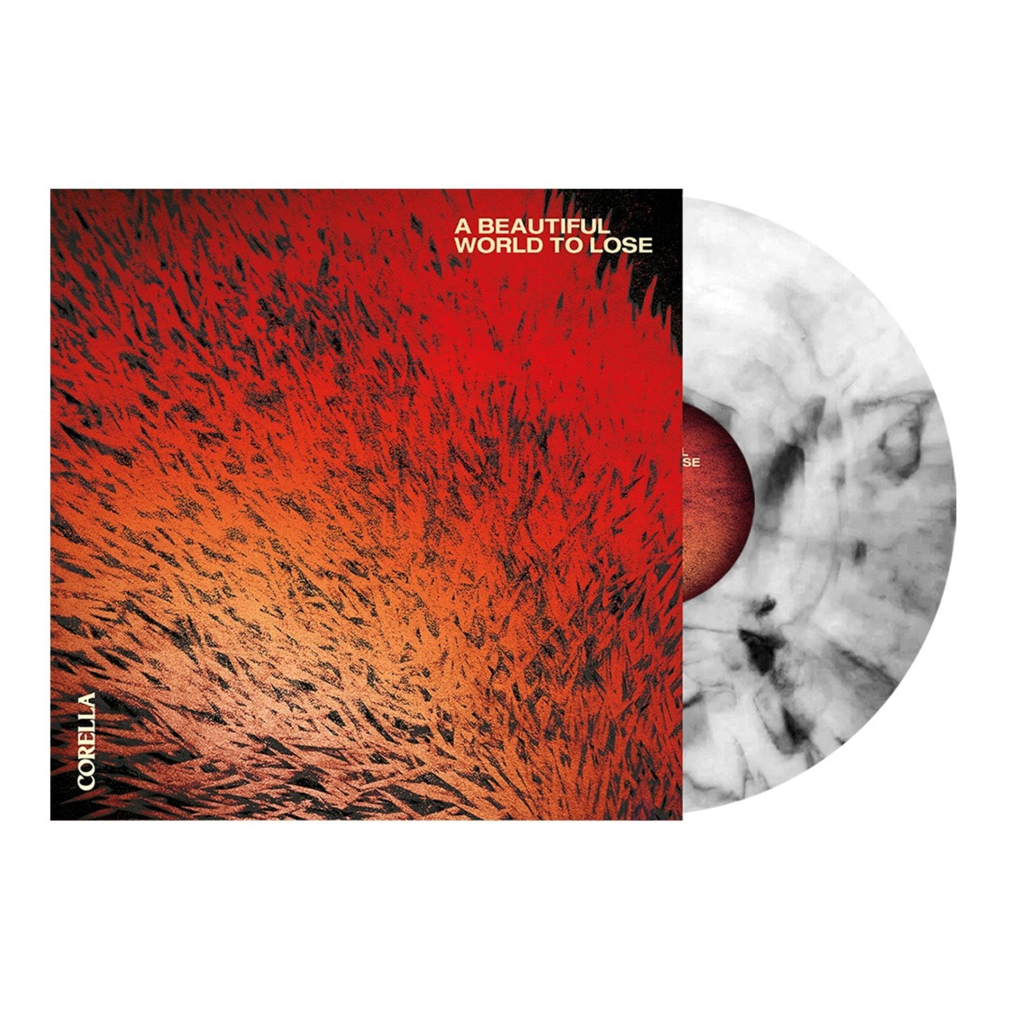 Corella - A Beautiful World To Lose (Indie Exclusive) [White Black Marble] | Vinyl