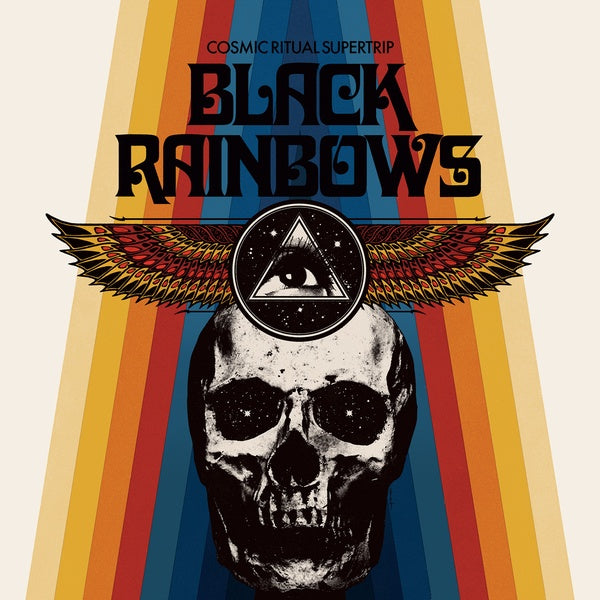 BLACK RAINBOWS - Cosmic Ritual Supertrip (Half Yellow & Blue Double LP Edition) | Vinyl