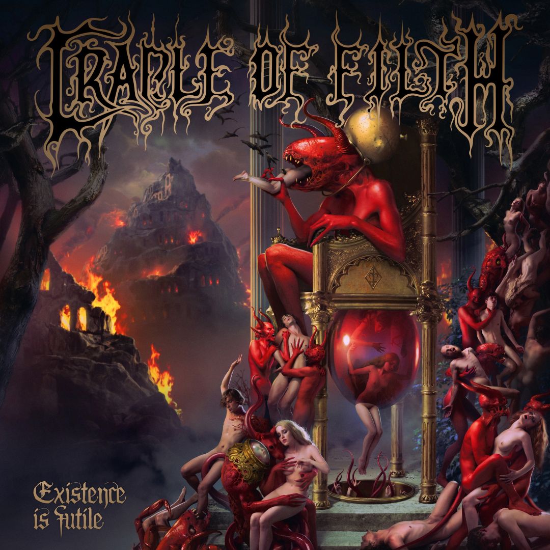Cradle of Filth - Existence Is Futile (Silver/ Black Splatter Vinyl, Gatefold LP Jacket) (2 Lp's) | Vinyl