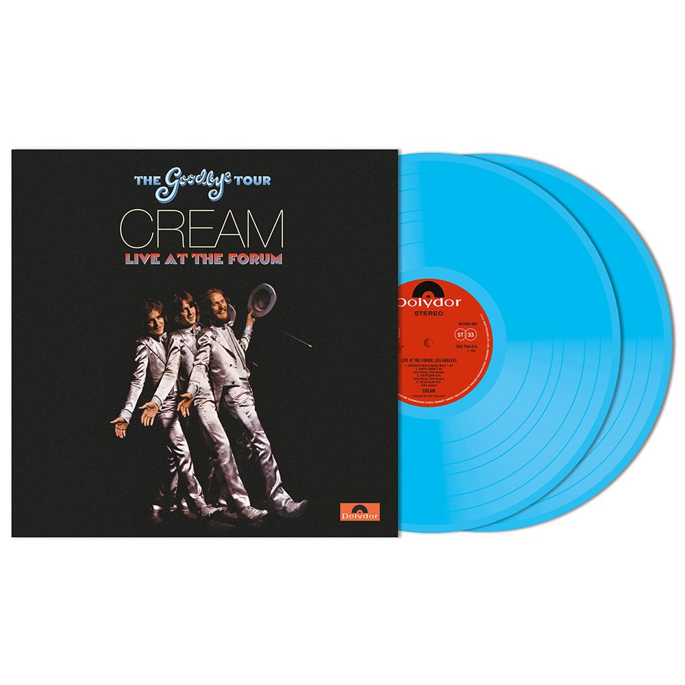 Cream - Goodbye Tour – Live 1968 [Blue 2 LP] [Limited Edition] | Vinyl