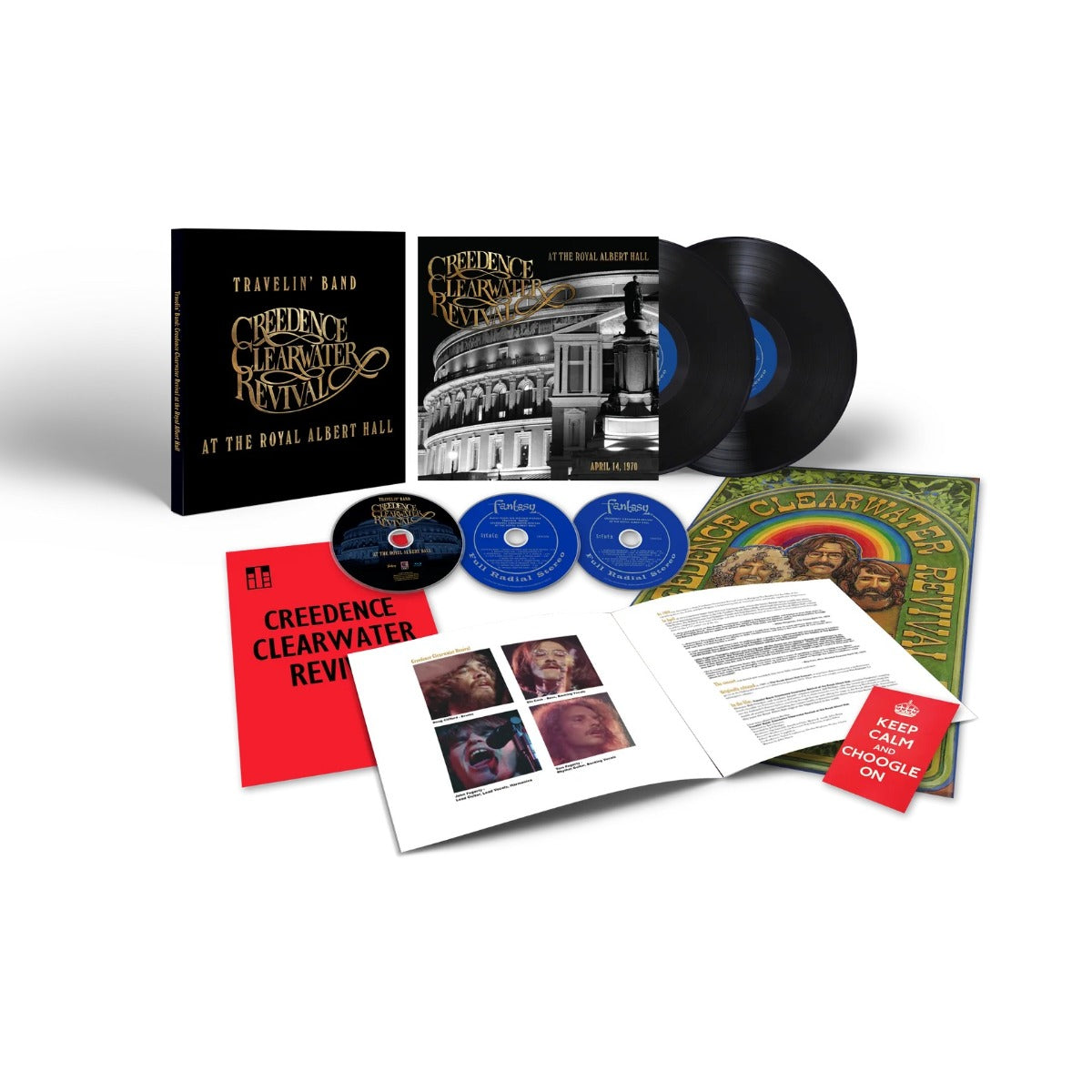 Creedence Clearwater Revival | At The Royal Albert Hall (Limited Edition, With CD, With Blu-ray) (2 Lp's) (Box Set) | Vinyl - 0