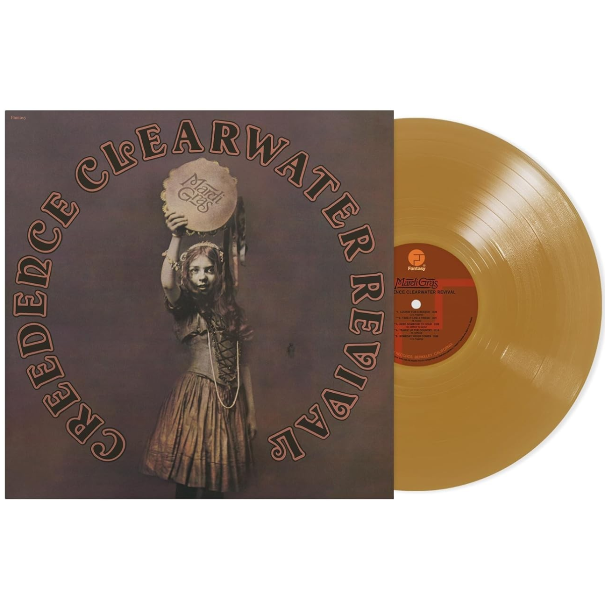 Creedence Clearwater Revival | Mardi Gras (Remastered 2025) (Gold Colored Vinyl) | Vinyl