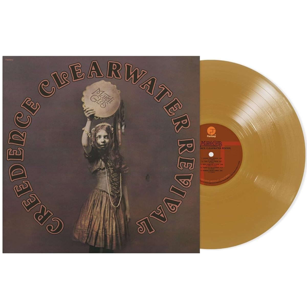 Creedence Clearwater Revival - Mardi Gras (Remastered 2025) (Gold Colored Vinyl) | Vinyl