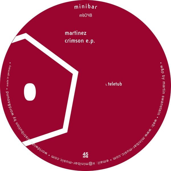 MARTINEZ - Crimson EP | Vinyl