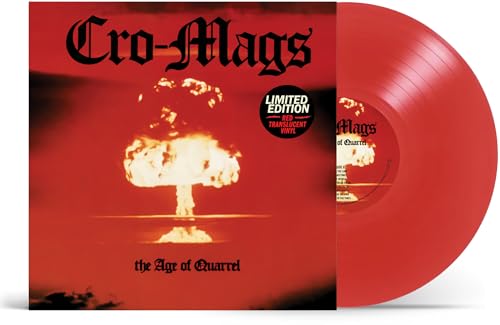 Cro-Mags - The Age Of Quarrel (Ruby Red Translucent Lp) | Vinyl