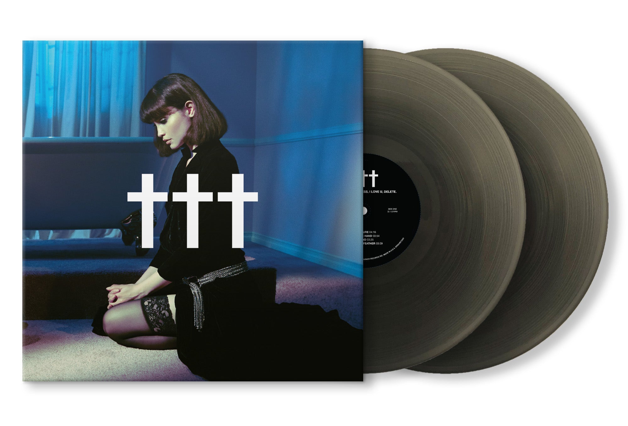 ††† (Crosses) | Goodnight, God Bless, I Love U, Delete. (Black Ice 2LP) (Indie Exclusive) | Vinyl - 0