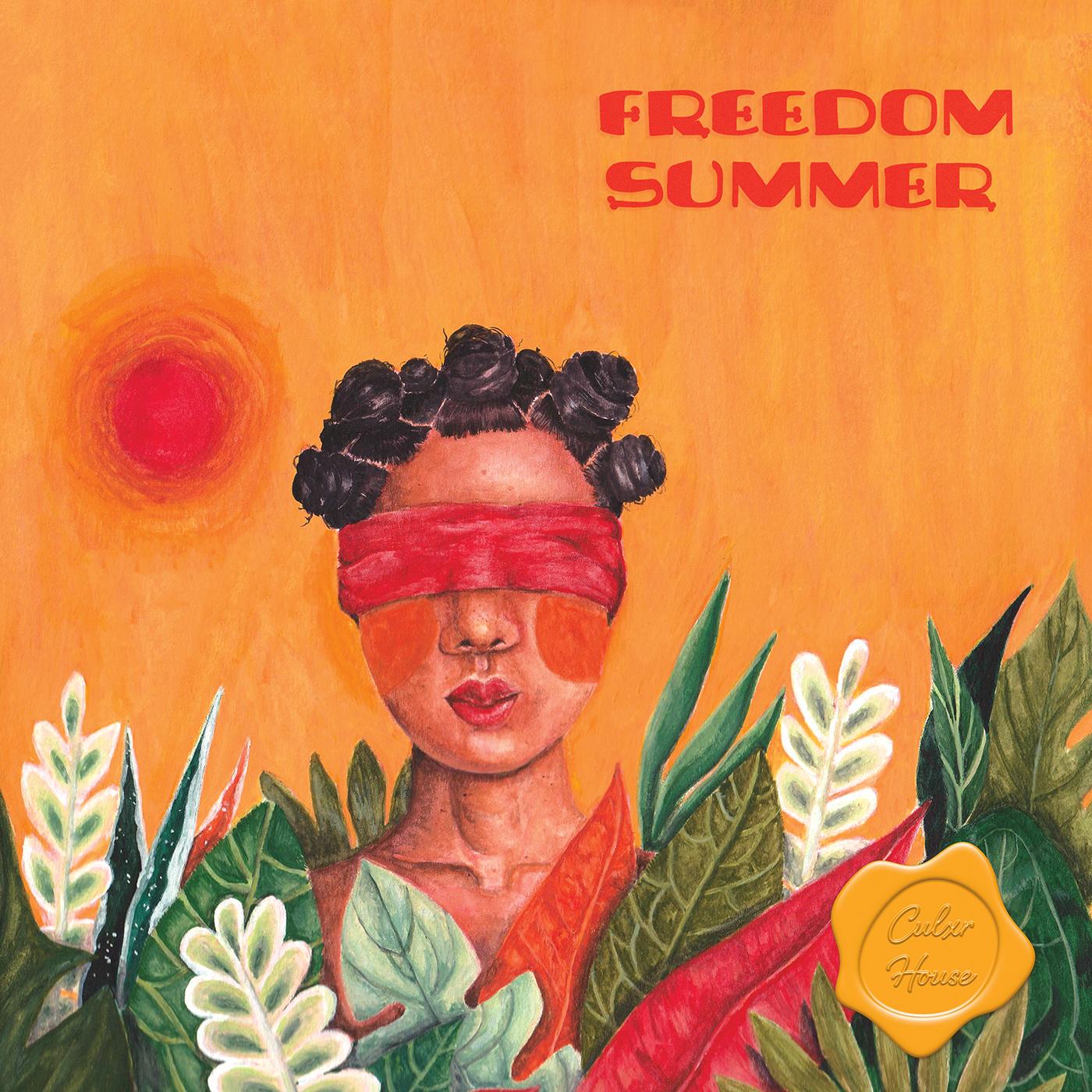 Marcey & XOBOI Yates - Culxr House:Freedom Summer (TRANSPARENT GREEN VINYL) | Vinyl