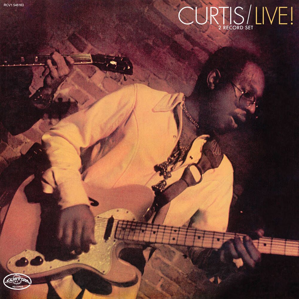 Curtis Mayfield - Curtis / Live! (syeor) (Burgundy/Fruit Punch Vinyl) | Vinyl