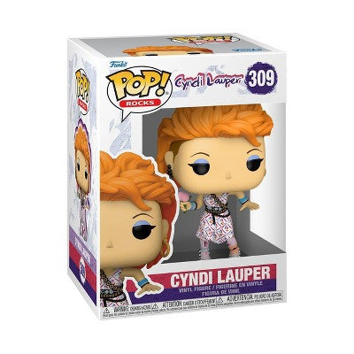 Cyndi Lauper - FUNKO POP! ROCKS: Cyndi Lauper (Girls Just Want To Have Fun) (Vinyl Figure) | Action Figure