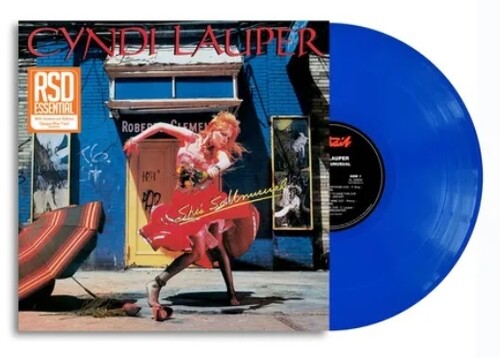 Cyndi Lauper - She's So Unusual: 40th Anniversary Edition (Indie Exclusive, Opaque Blue Colored Vinyl) | Vinyl