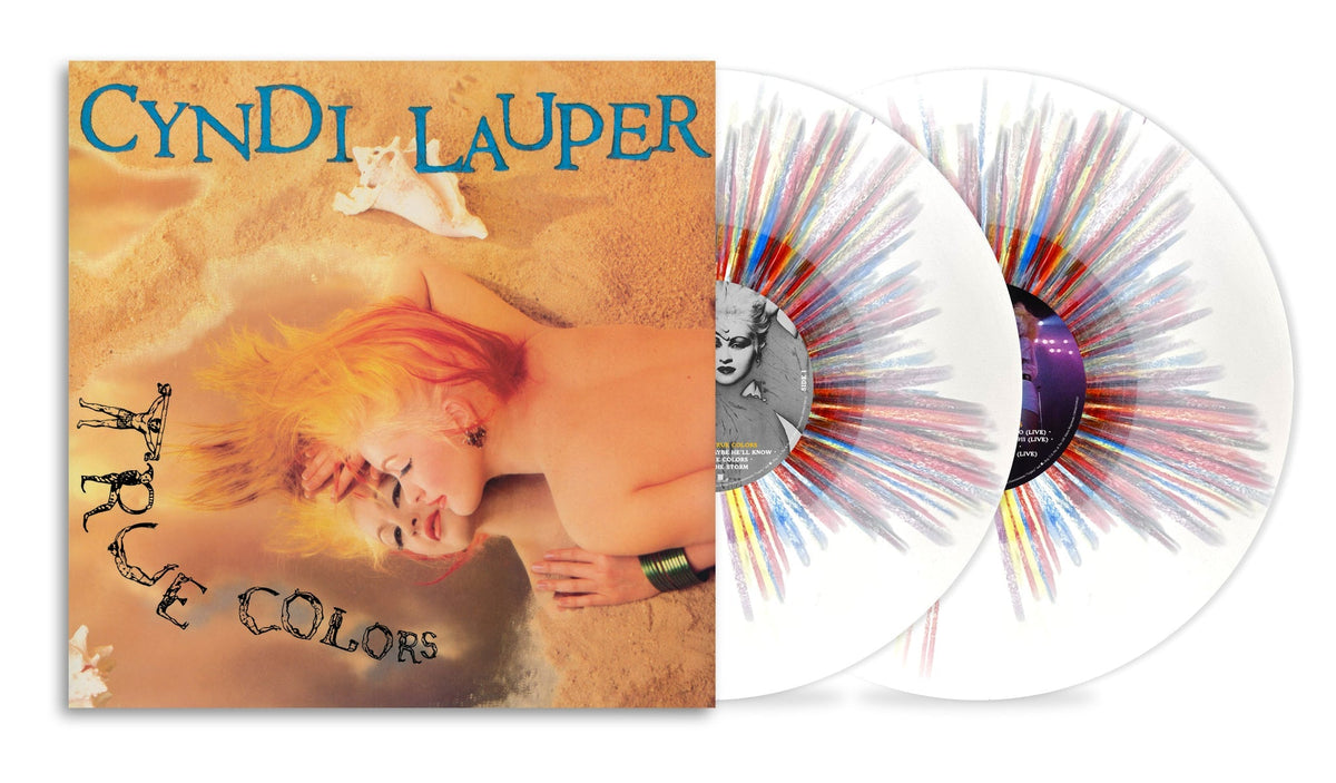 Cyndi Lauper - True Colors (40Th Anniversary) [Rainbow Sprinkle Vinyl] [2LP] | Vinyl