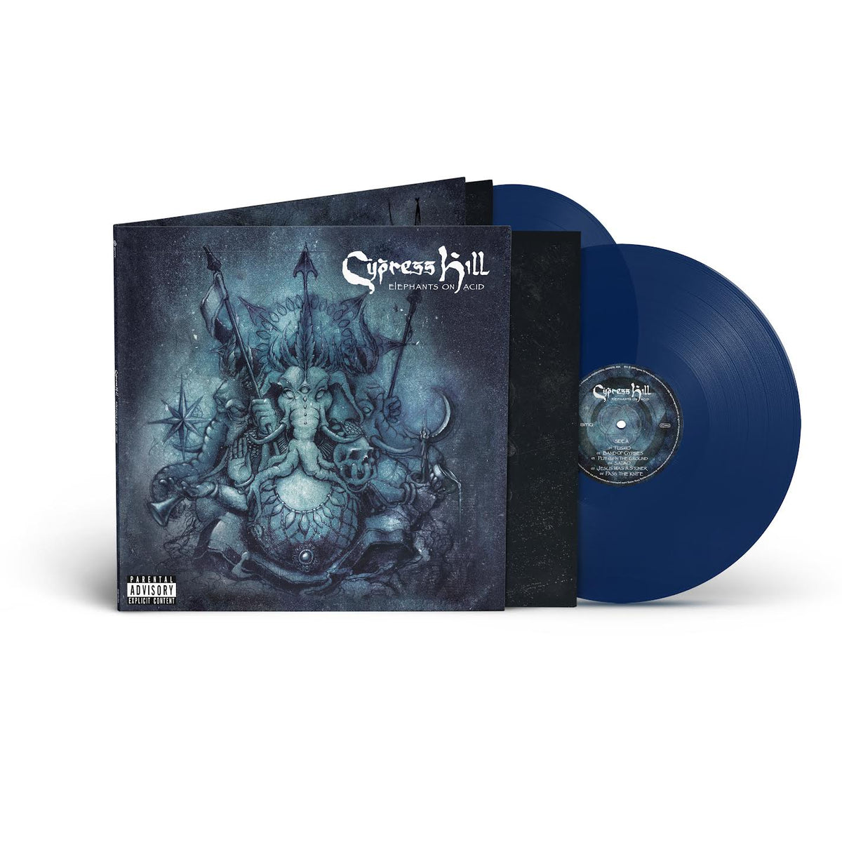 Cypress Hill - Elephants on Acid [Translucent Dark Blue Vinyl] [2LP] | Vinyl