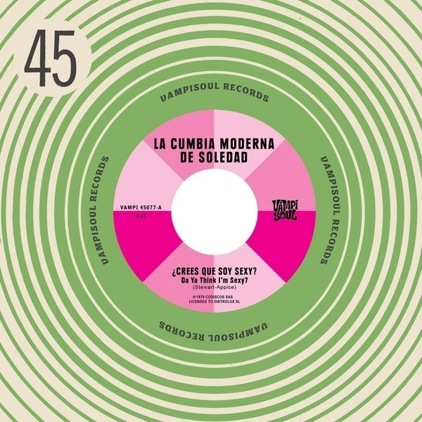 La Cumbia Moderna De Soledad/Machuca Cumbia | Da Ya Think I'M Sexy?/Stayin' Alive (Splatter Color Vinyl) | Vinyl
