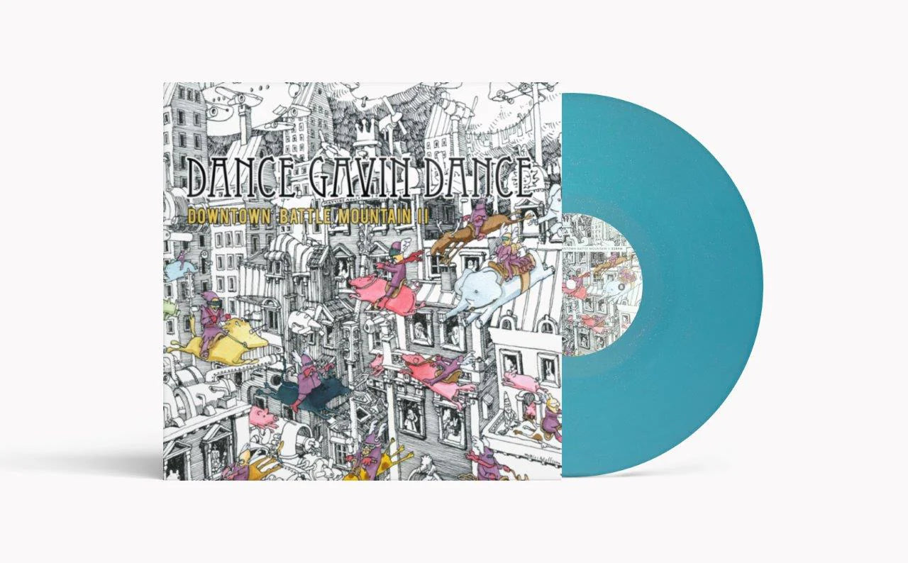 Dance Gavin Dance - Downtown Battle Mountain Ii (15Th Anniversary) [Light Blue Glitter LP] | Vinyl