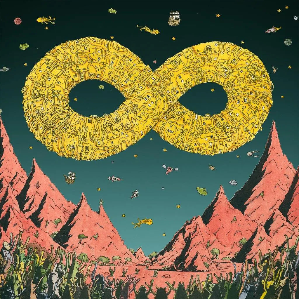 Dance Gavin Dance - Mothership (10Th Anniversary) [Sea Blue Glitter LP] | Vinyl