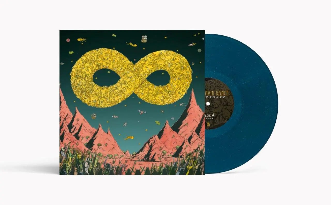 Dance Gavin Dance - Mothership (10Th Anniversary) [Sea Blue Glitter LP] | Vinyl