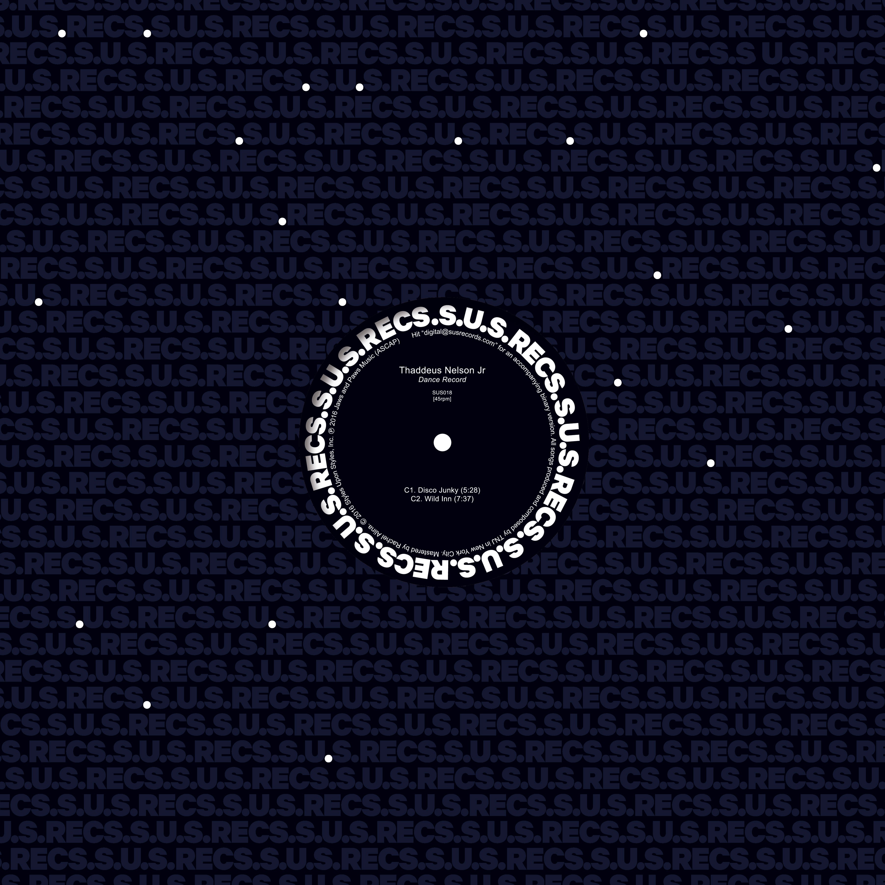 Thaddeus Jr. Nelson | Dance Record | Vinyl