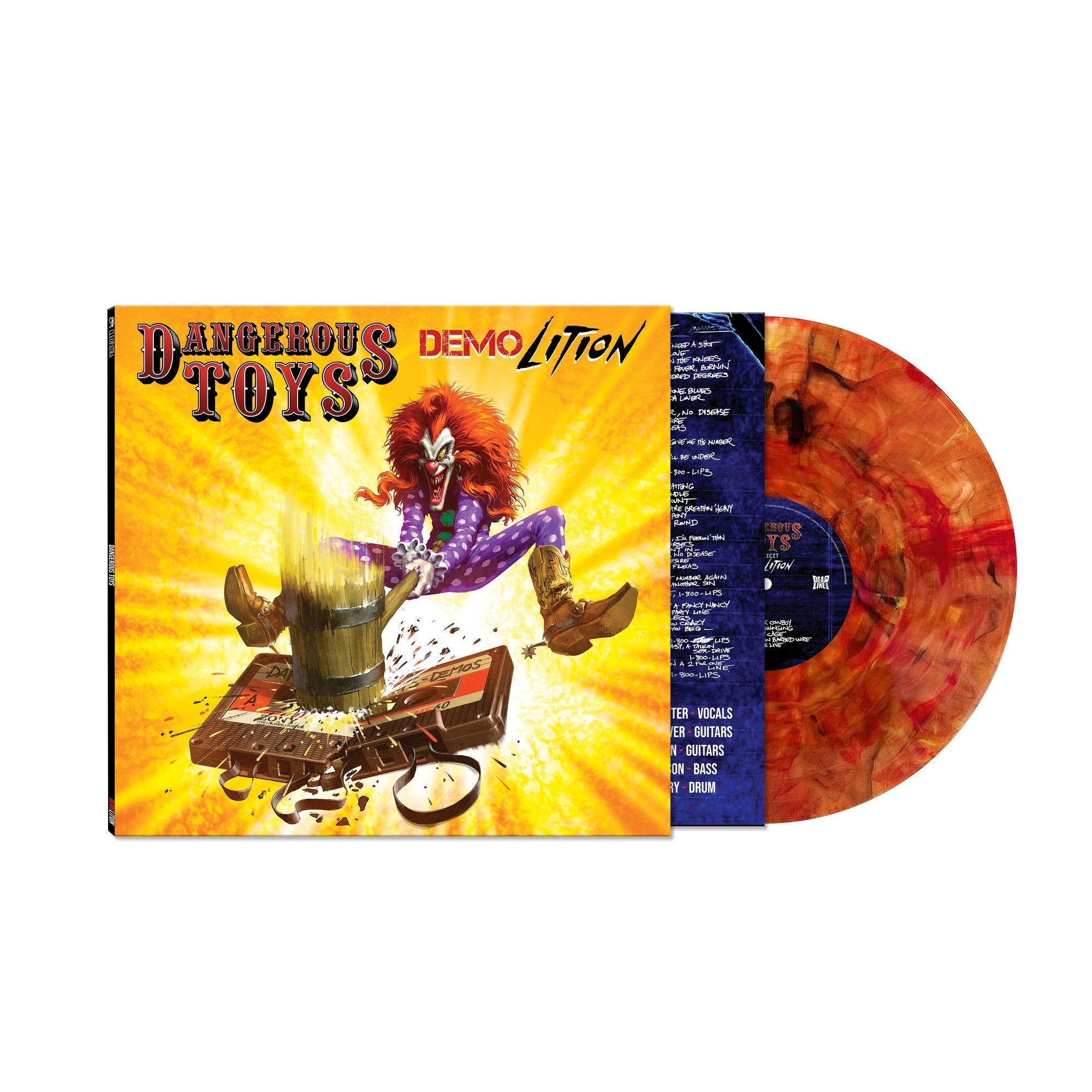 Dangerous Toys | Demolition [Limited Edition Orange Marble/Swirl Vinyl] | Vinyl