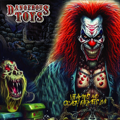 Dangerous Toys - Vitamins & Crash Helmets: Live (Colored Vinyl, Red, Remastered) (2 Lp's) | Vinyl