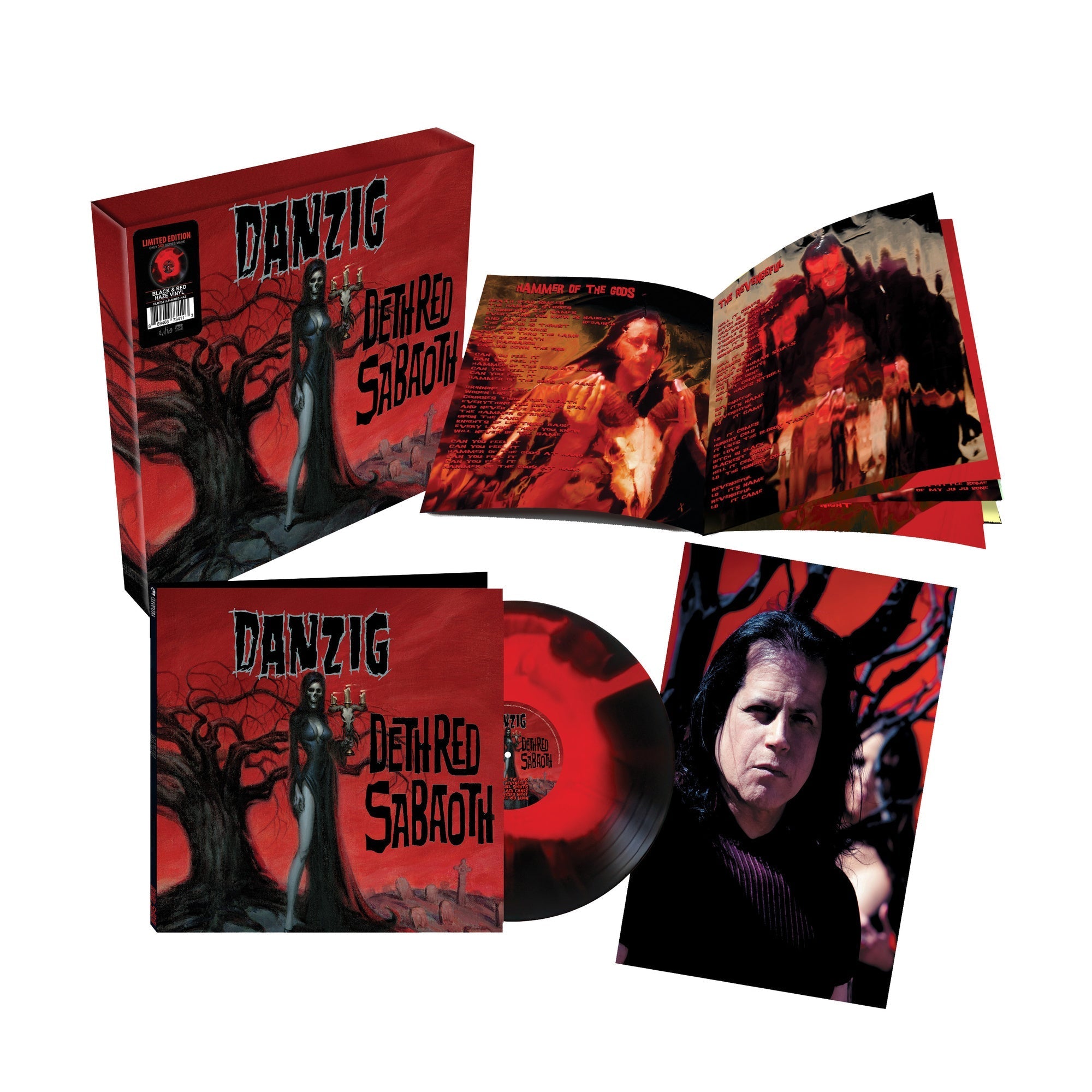 Danzig - Deth Red Sabaoth (Limited Edition Box Edition) [Black/Red/Yellow Haze/Splatter Vinyl] | Vinyl