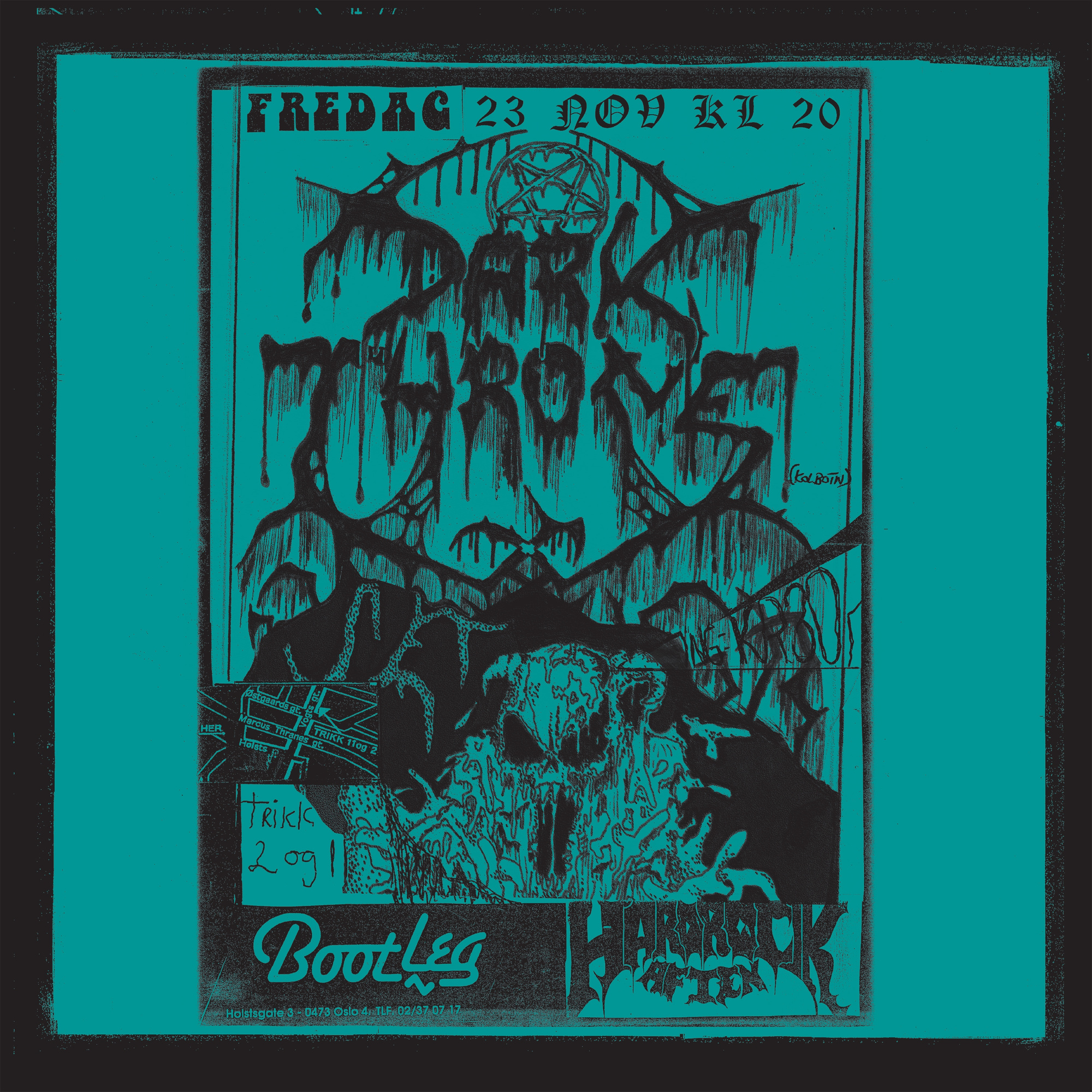 Darkthrone - As Wolver Among Sheep - Live In Oslo '90 (Rsd2026) [Petrol Coloured Vinyl] | Vinyl