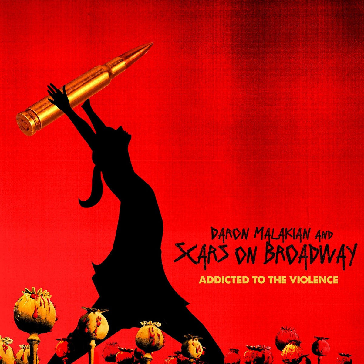 Daron Malakian And Scars On Broadway | Addicted To The Violence (Indie Exclusive) [Ruby Red/Gold Splatter Vinyl] | Vinyl