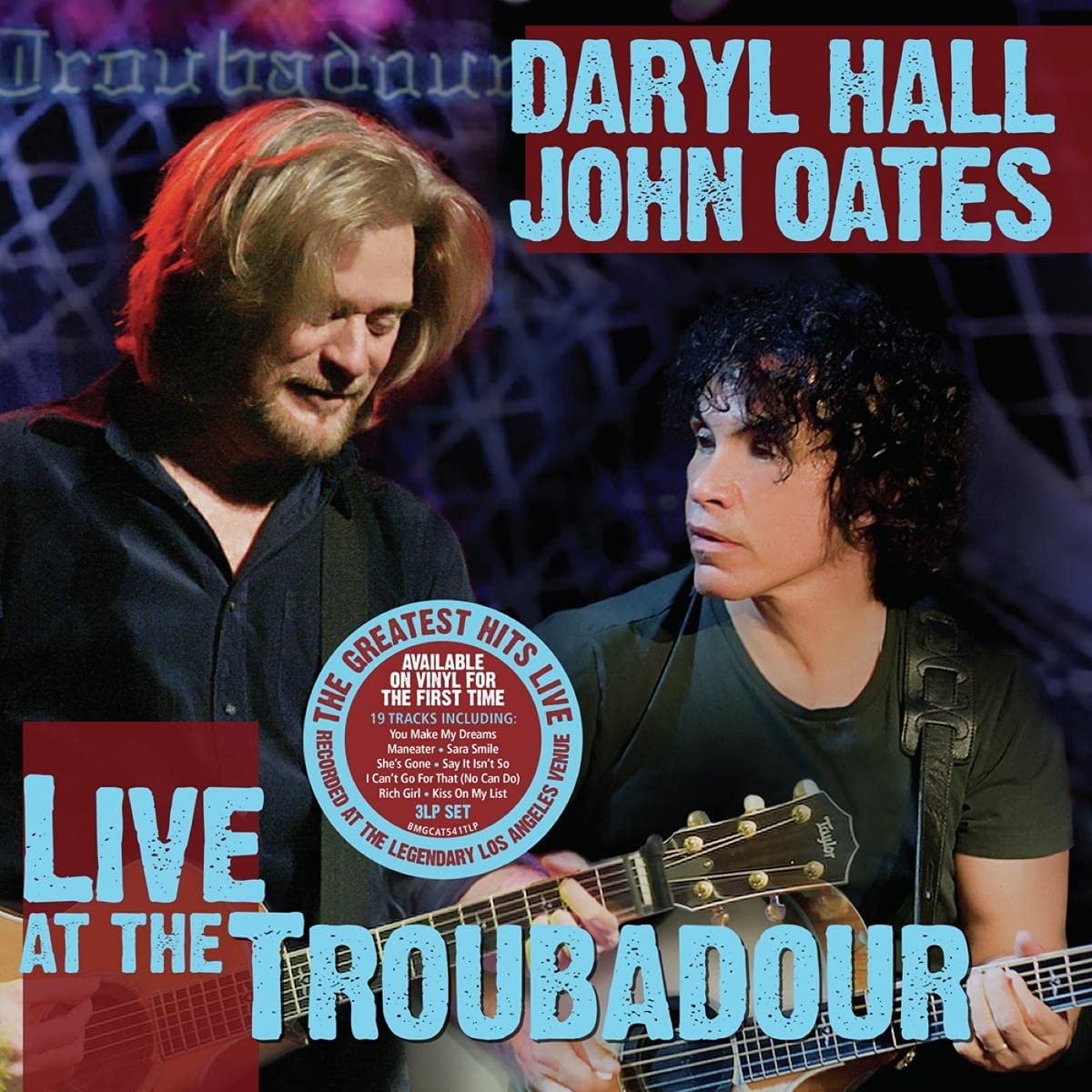 Daryl Hall & John Oates - Live at The Troubadour | CD