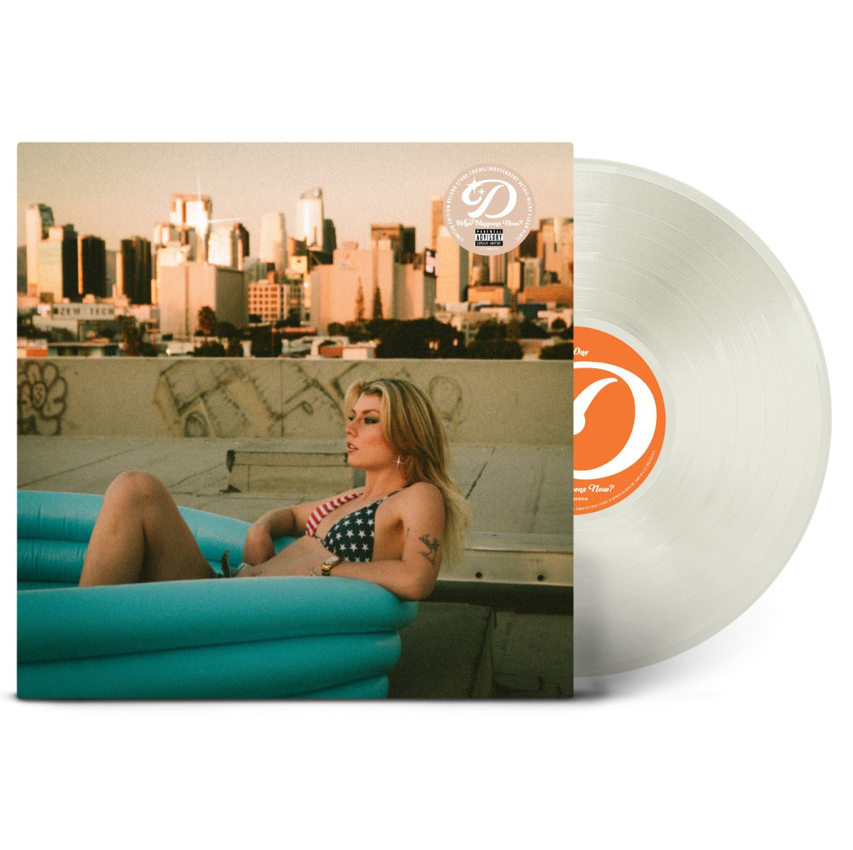 Dasha | What Happens Now? [Explicit Content] (Indie Exclusive, Milky Clear Vinyl) | Vinyl