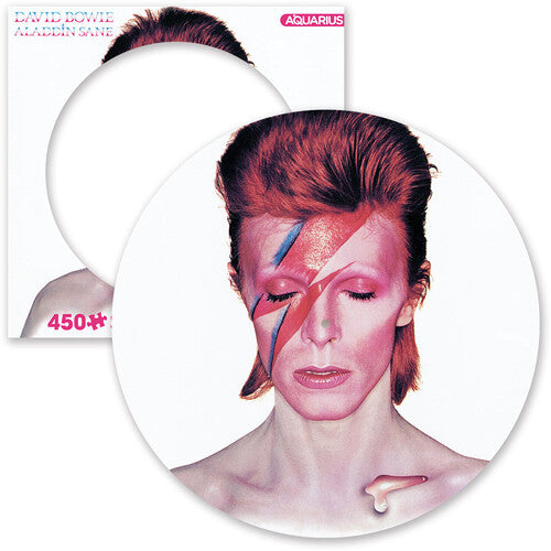 David Bowie | David Bowie Aladdin Sane 450 Piece Picture Disc Puzzle | Puzzle