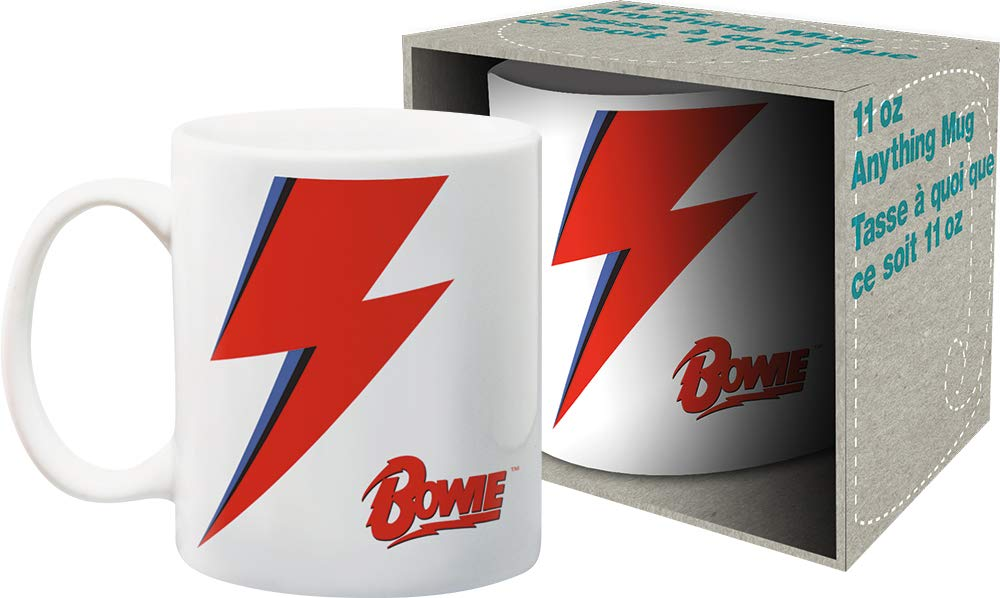 David Bowie - David Bowie Logo 11oz Boxed Mug | Glassware