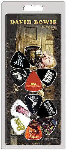 David Bowie - Perri's - David Bowie - Guitar Picks (12 Pack) (Collectible, Guitar Pick) | Guitar Picks