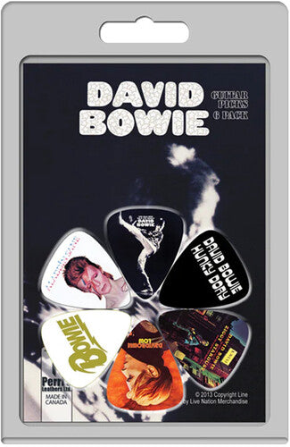 David Bowie - Perri's - David Bowie - Legend - Guitar Picks (6 Pack) | Guitar Picks