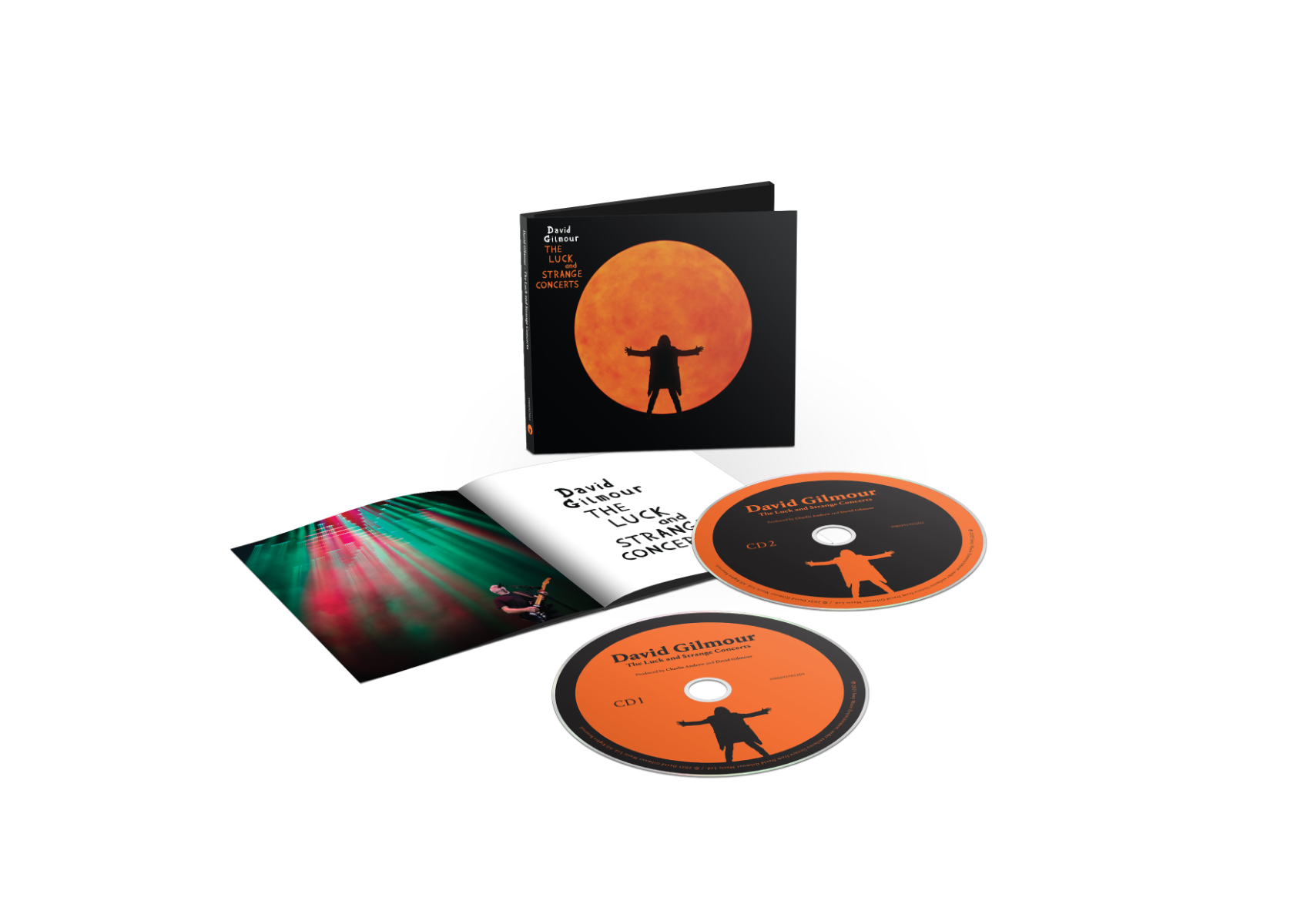 David Gilmour | The Luck And Strange Concerts (2CD Set + 24-Page Booklet) | CD