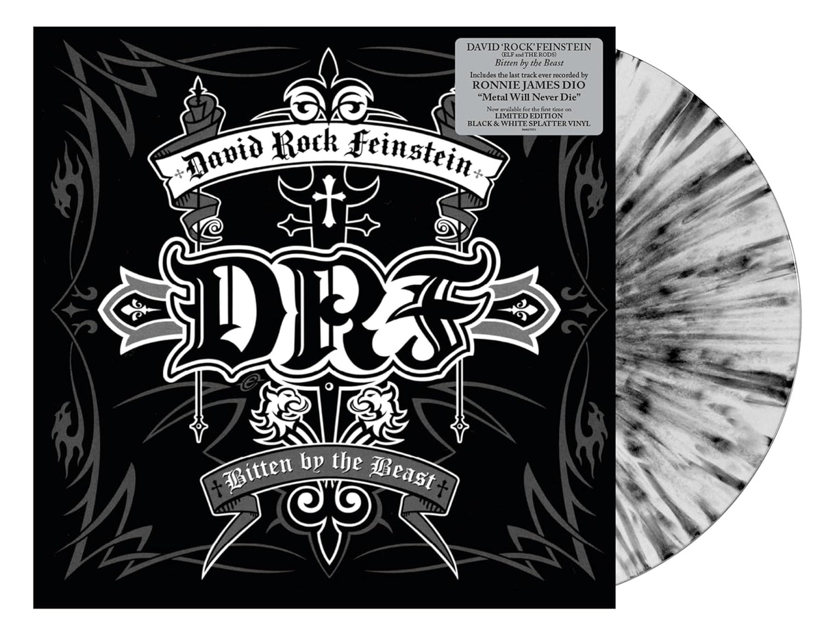 David "Rock" Feinstein - Bitten By The Beast (Limited Edition, White & Black Splatter Colored Vinyl) | Vinyl