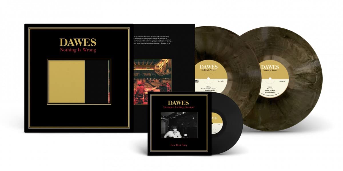 Dawes | Nothing Is Wrong (Deluxe Edition, With Bonus 7", black/Silver/Gold Mix Colored Vinyl) (2 Lp's) | Vinyl - 0