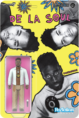 De La Soul - Super7 - De La Soul - ReAction Figures Wv1 - Kelvin Posdnuos Mercer (Me, Myself & I) (Collectible, Action Figure) | Action Figure