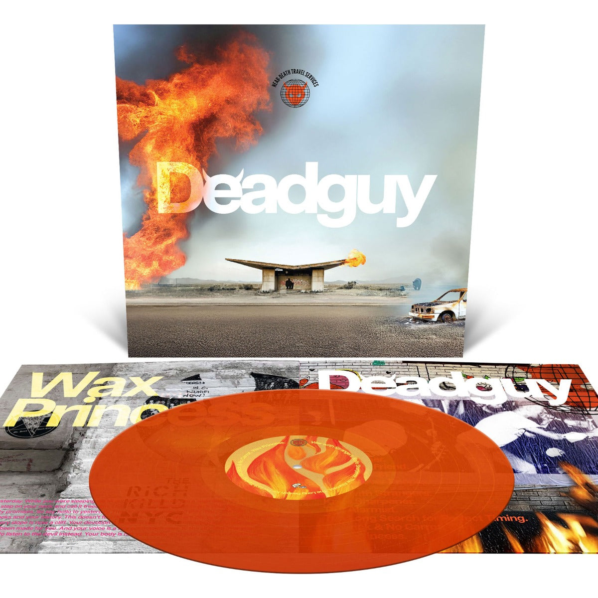 Deadguy | Near-Death Travel Services (Orange Krush Vinyl) | Vinyl