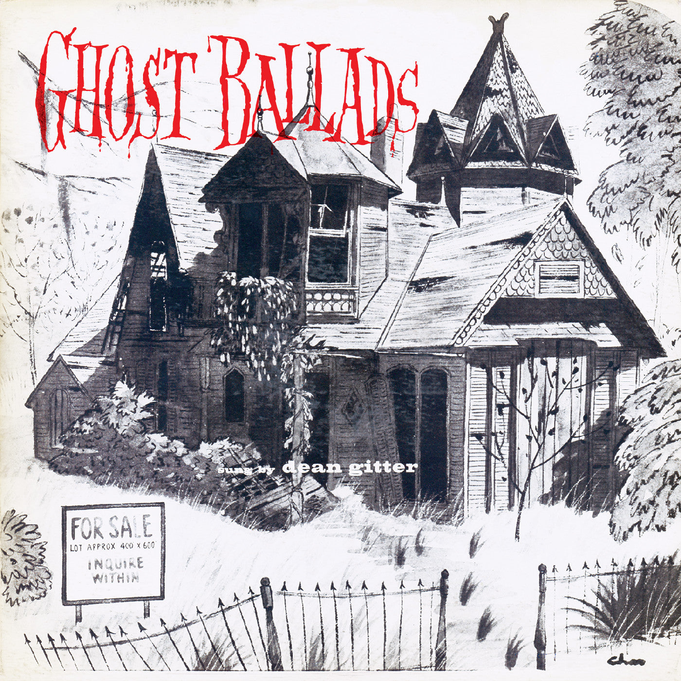 Dean Gitter | Ghost Ballads (Clear W/ Orange Pumpkin Swirl Vinyl) | Vinyl