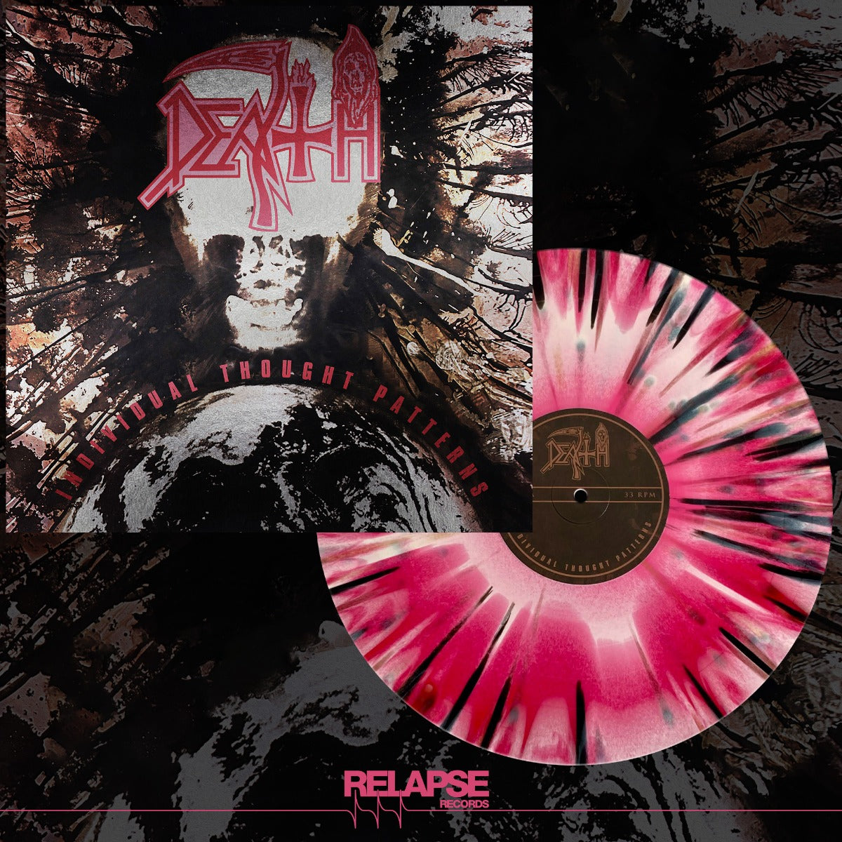 Death | Individual Thought Patterns (Colored Vinyl, Pink, White, Red, Reissue) | Vinyl
