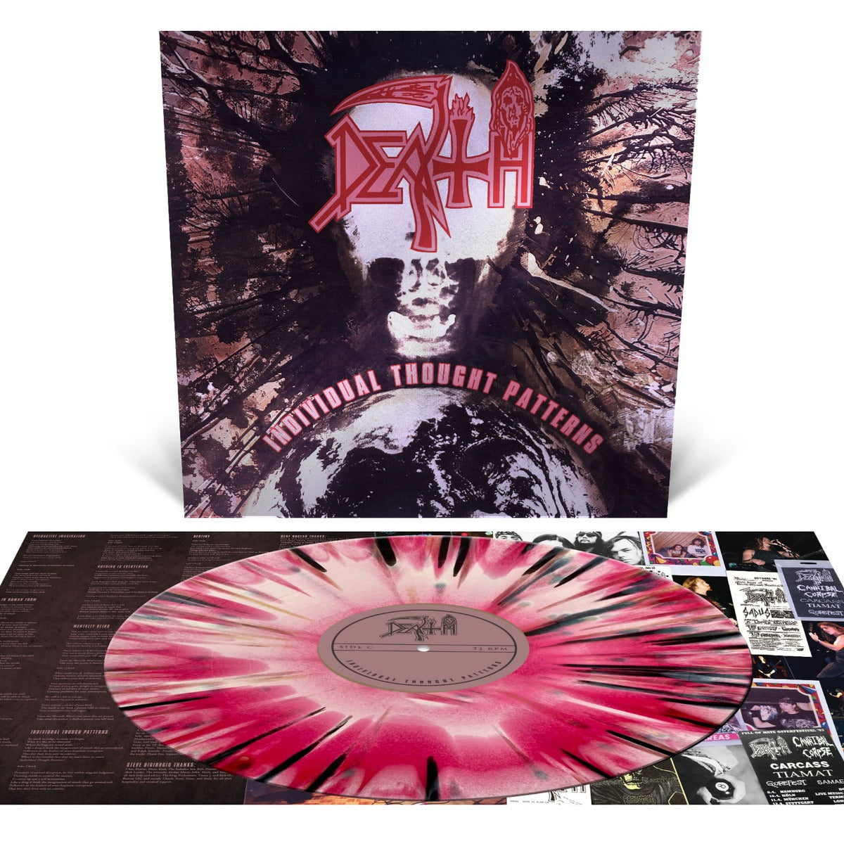 Death | Individual Thought Patterns (Colored Vinyl, Pink, White, Red, Reissue) | Vinyl - 0
