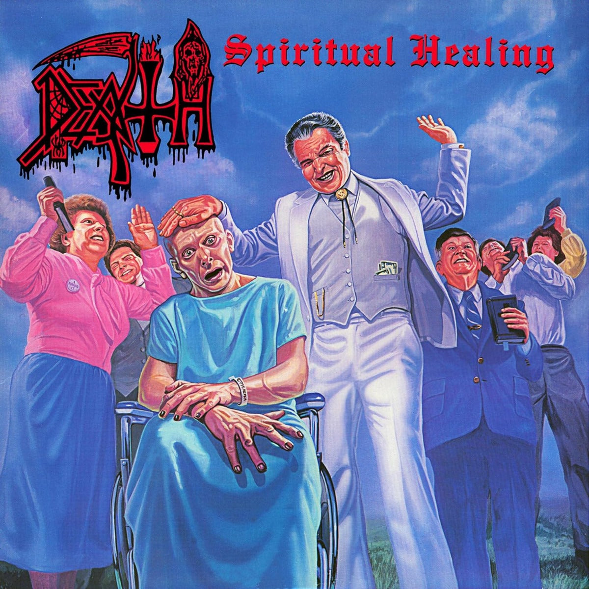 Death | Spiritual Healing (Colored Vinyl, Red, Blue, Black, Reissue) | Vinyl