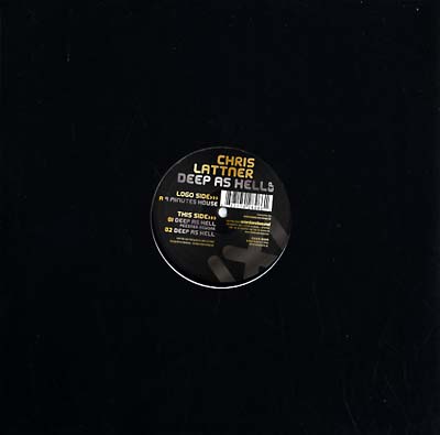 CHRIS LATTNER - Deep As Hell EP | Vinyl
