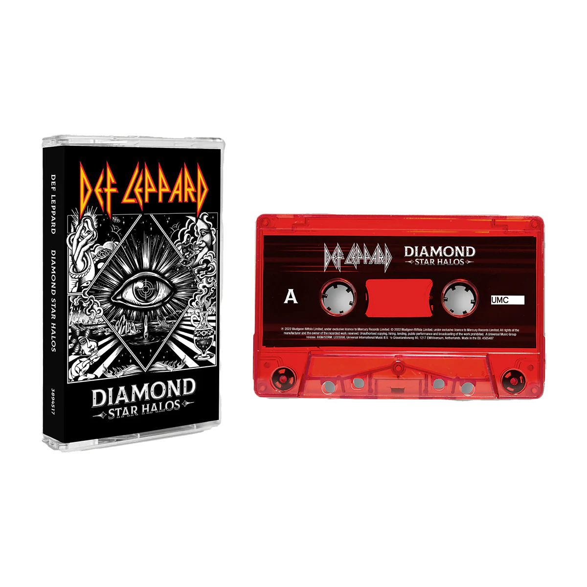 Def Leppard - Diamond Star Halos [Red Cassette] | Cassette