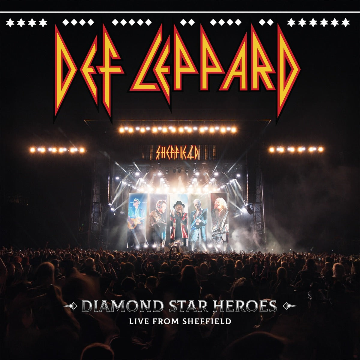 Def Leppard | Diamond Star Heroes: Live From Sheffield [180G Multicolor Splatter 2LP] [Half-Speed] | Vinyl