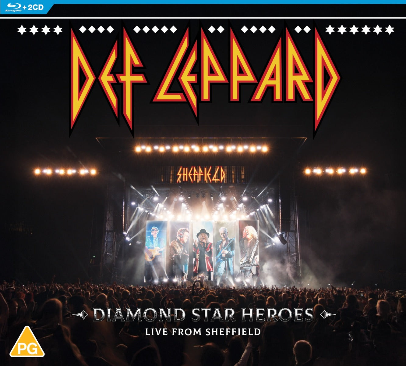 Def Leppard | Diamond Star Heroes: Live From Sheffield [4K UHD] | Blu-Ray