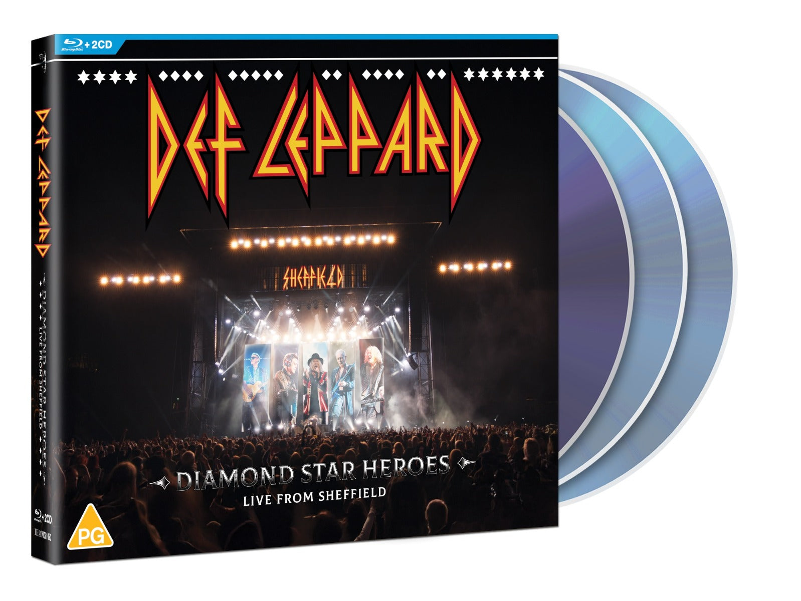 Def Leppard - Diamond Star Heroes: Live From Sheffield [4K UHD] | Blu-Ray